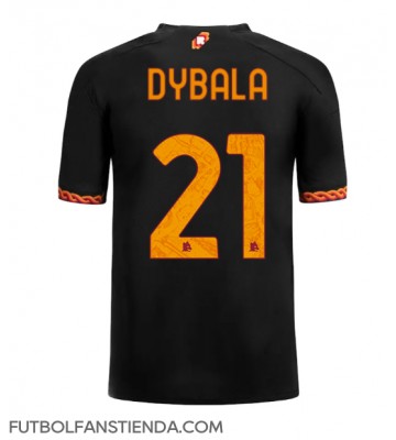 AS Roma Paulo Dybala #21 Tercera Equipación 2023-24 Manga Corta